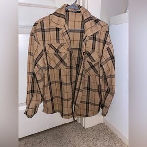 SHEIN PLAID FLANNEL